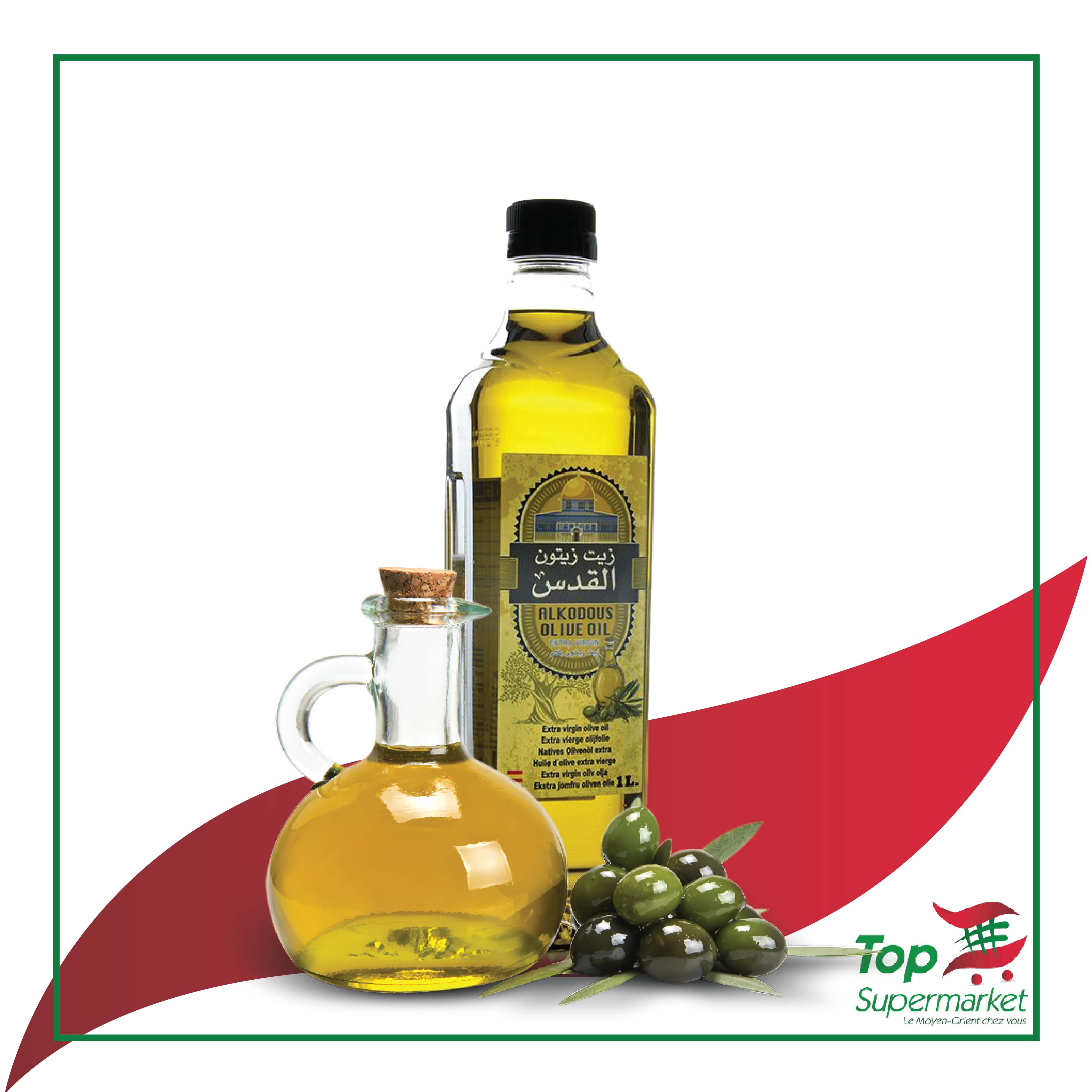 Al Kodous huile d'olive 1L